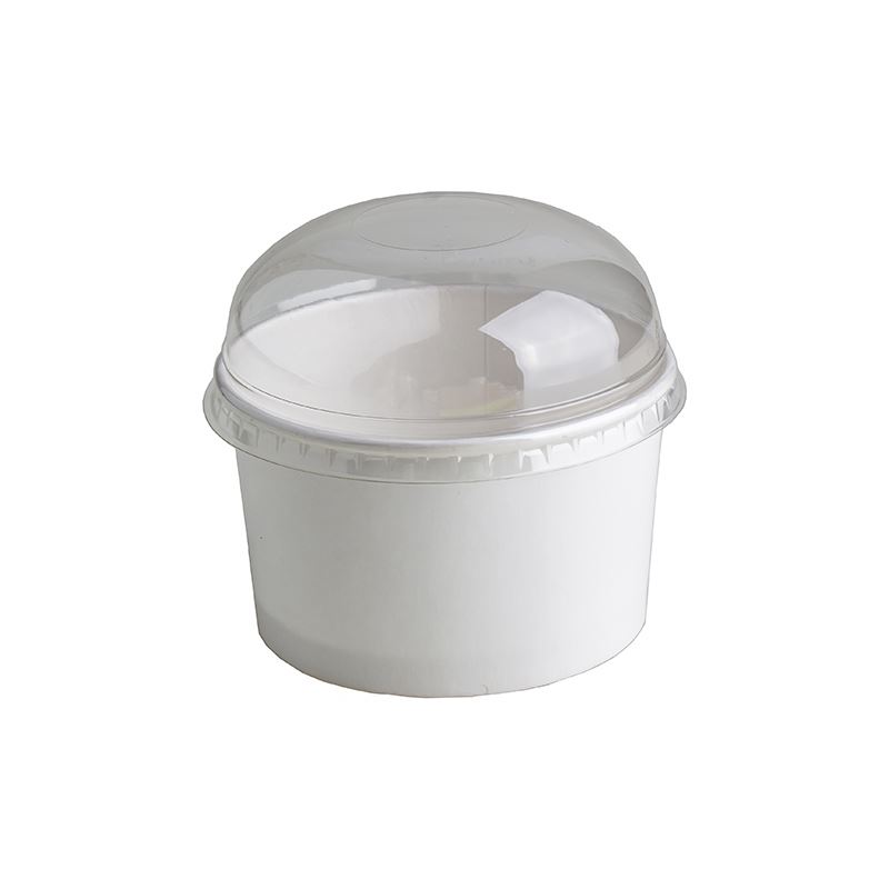Miseczka papierowa na lody 245ml biała 25szt