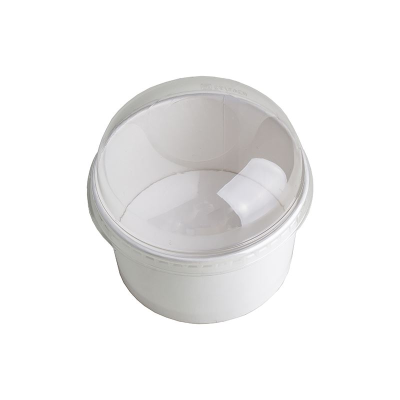 Miseczka papierowa na lody 245ml biała 25szt