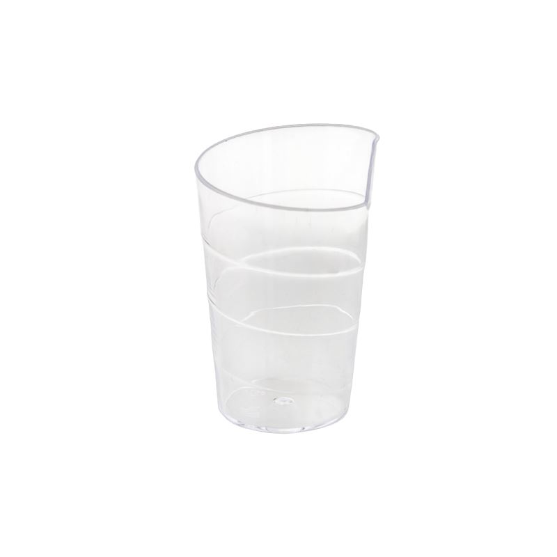 Pojemnik na przekąski fingerfood PS kieliszek / spirala VERINE 60ml 24szt