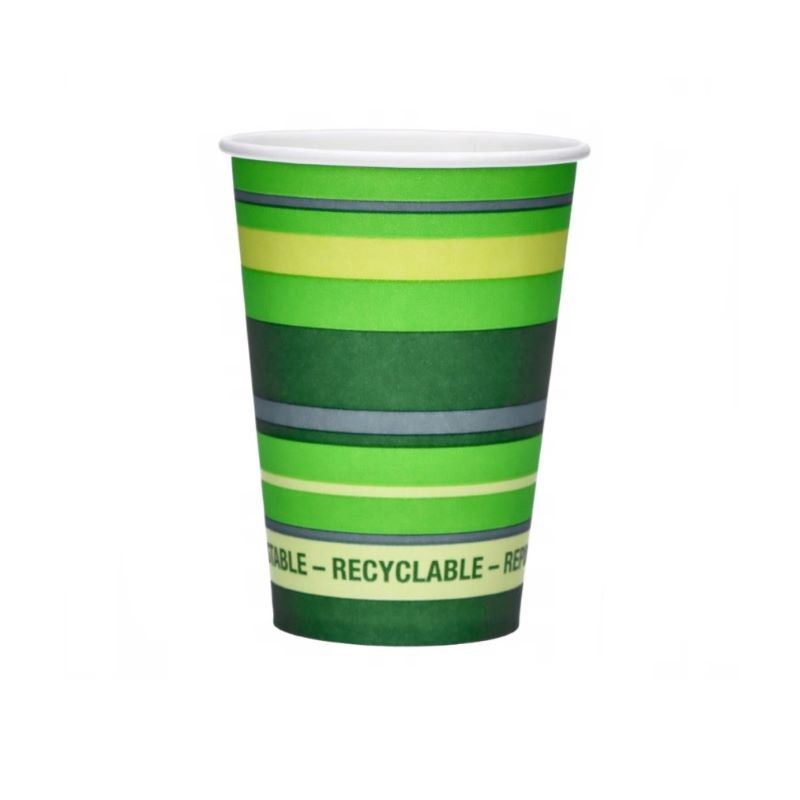 Kubek papierowy PLASTIC FREE Luxury 180/200ml 70mm z nadrukiem 100szt