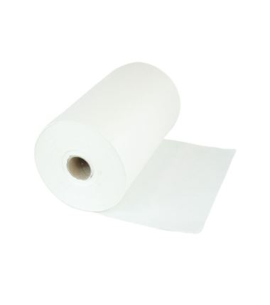 Papier pakowy powlekany kaszerowany 35cm rolka biały 10kg