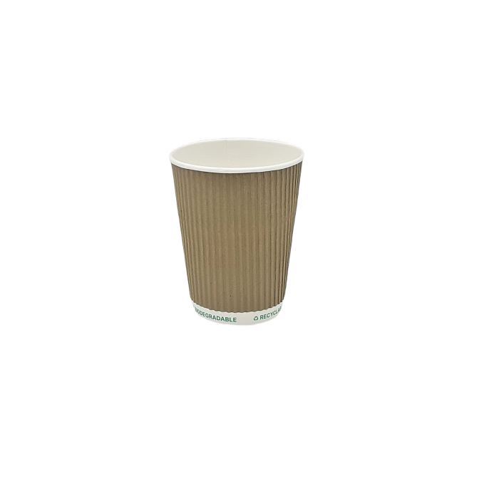 Kubek papierowy 400ml 90mm PLASTIC FREE Enjoy&Be Eco 25szt