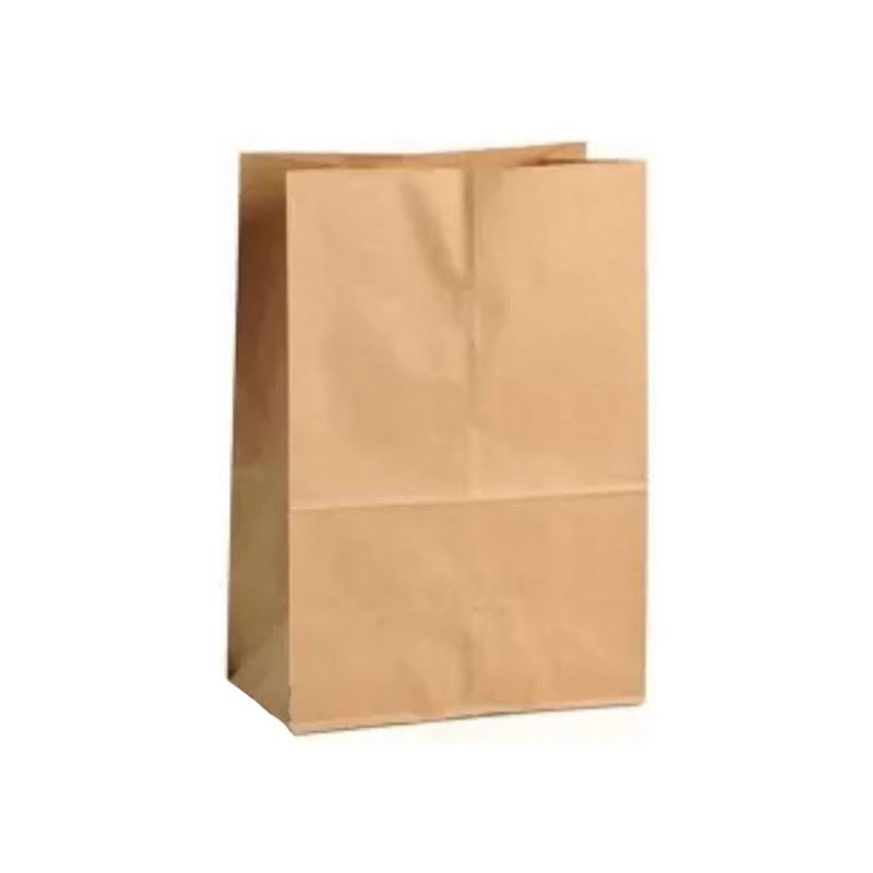 Torba papierowa klockowa brązowa 220x110x335 250szt