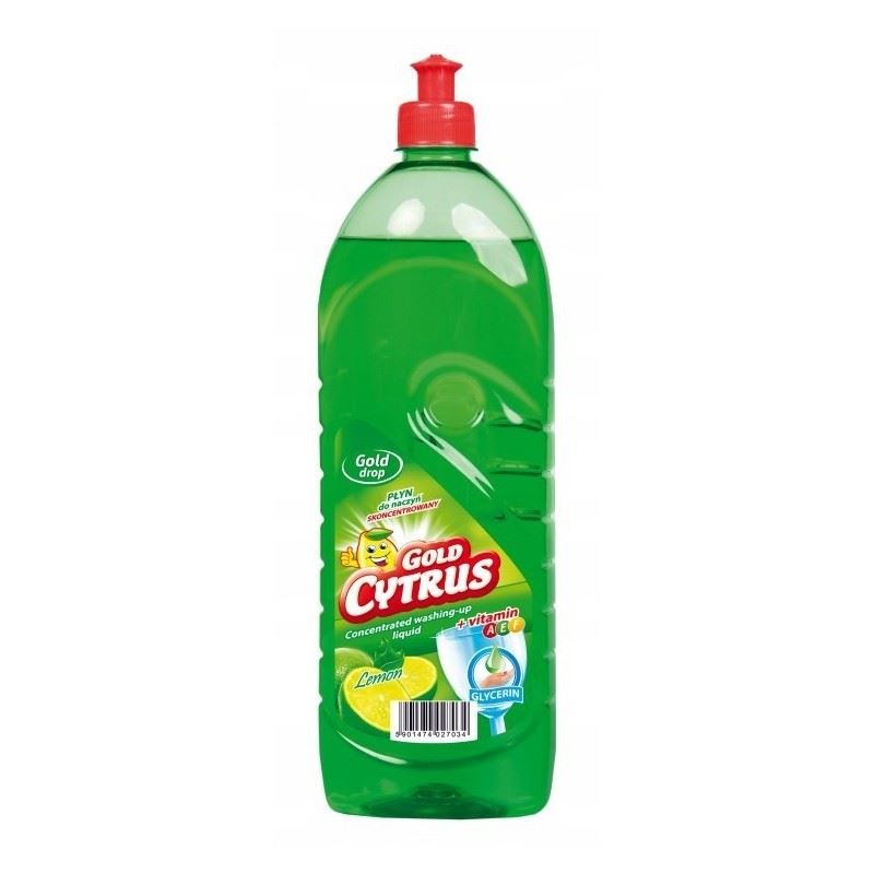 Płyn do naczyć 1L Cytrus Gold Drop