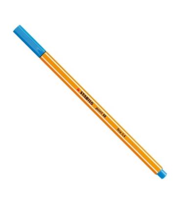 Cienkopis STABILO 0,4mm niebieski 10szt