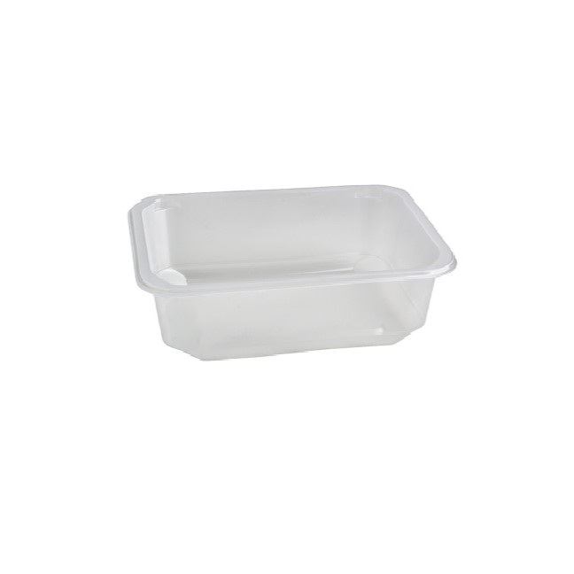 Pojemnik do zgrzewu transparentny PP 1000ml 640szt 187x137x63mm 640szt