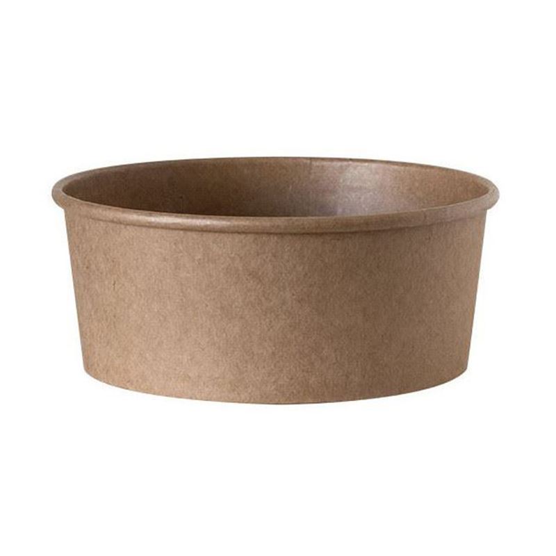 Miska papierowa fi149 750ml kraft POTCART750 50szt