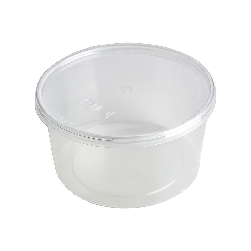 Pojemnik PP fi125 500ml transparentny PRE125/500C 50szt
