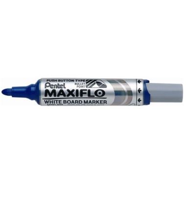 Marker niebieski suchościeralny Maxiflo Pentel 12szt