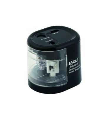 Temperówka automatyczna EAGLE EG-5161USB dwuotworowa czarna