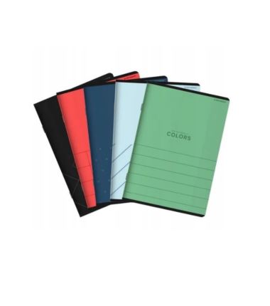 Zeszyt A5 60k. kratka TOP2000 COLOURS 5szt
