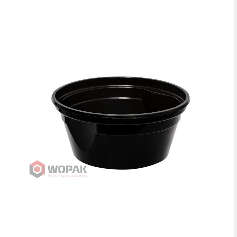 Miska PP 340ml czarna Easy Handle 50szt.