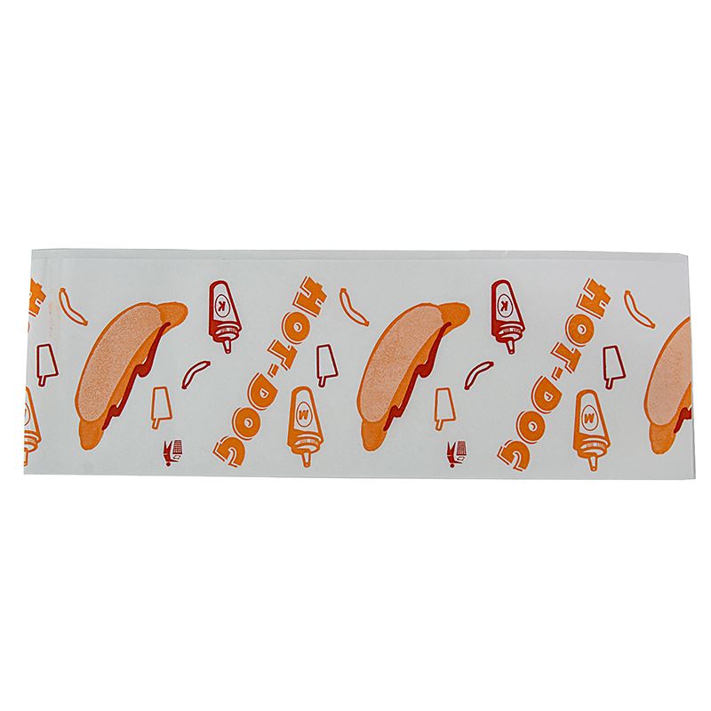 Koperta na hot dog amerykańsk 220x80 200szt