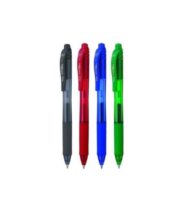Cienkopis żelowy PENTEL 0,7 zielony 6szt