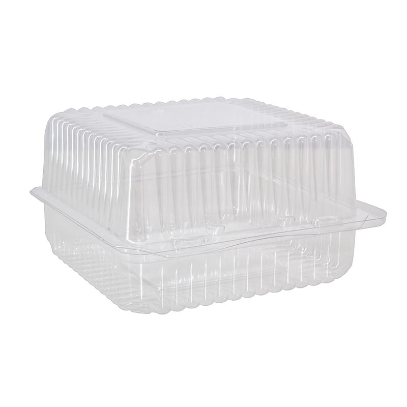 Pojemnik zamykany transparentny na ciasto PET TP25N 50szt