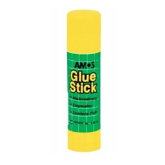 Klej w sztyfcie Amos 35g 10szt