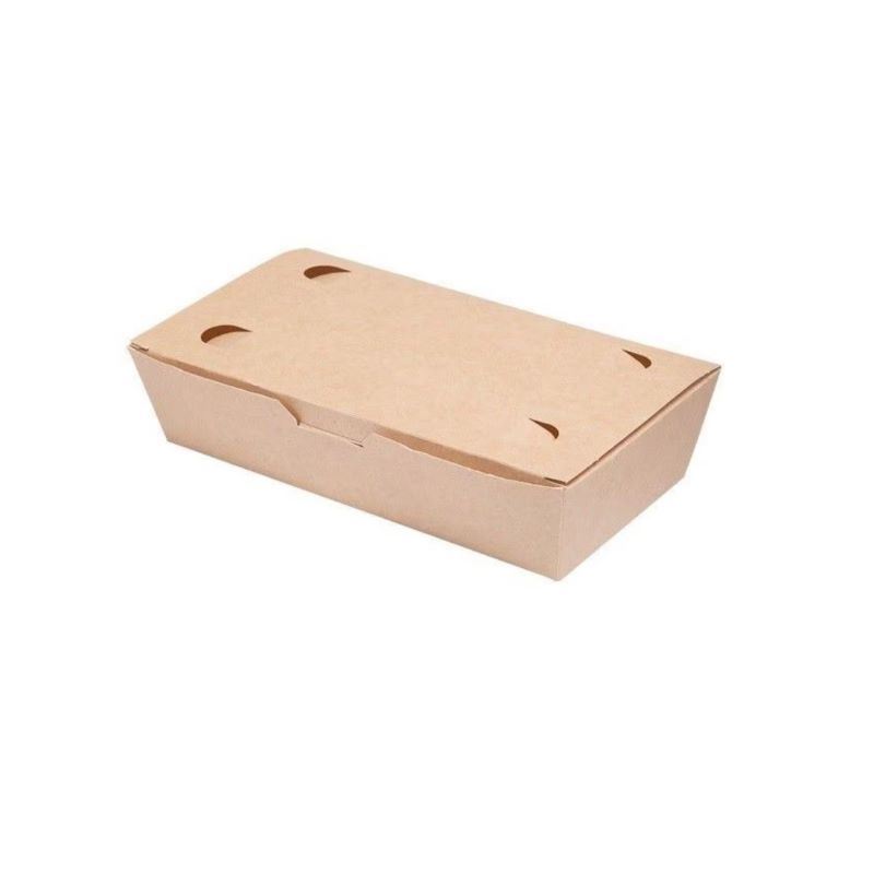 Lunch box do dań na wynos 200x140x50 kraft 100szt