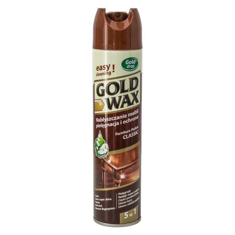 Spray do pielęgnacji mebli 300ml Gold Wax