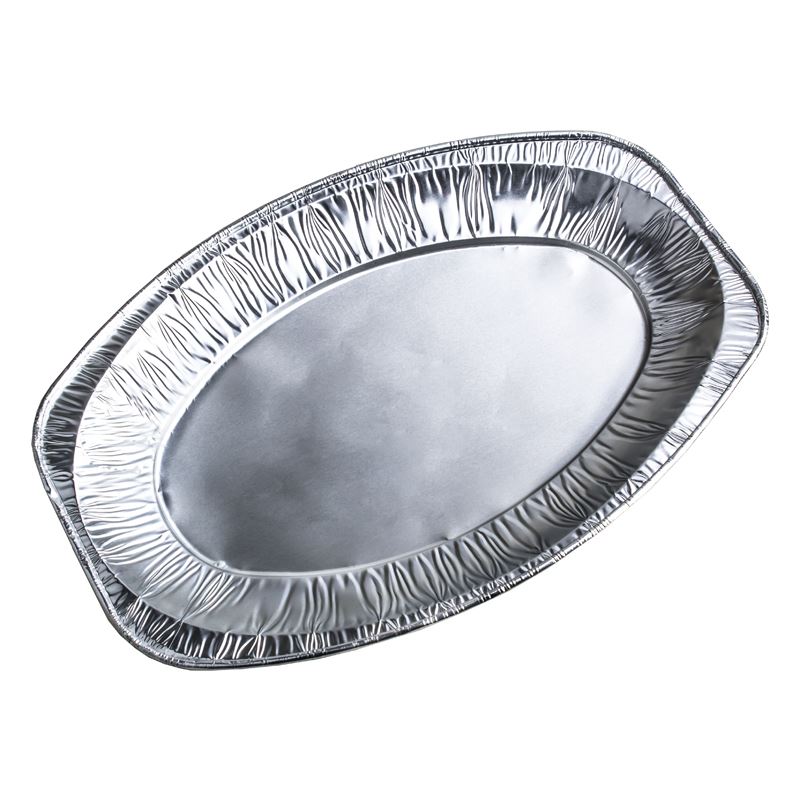 Patera aluminiowa owalna 348x248x23mm 25szt V1