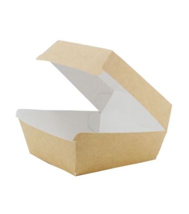 Pudełko hamburger box 150x150x80 gigant 100szt