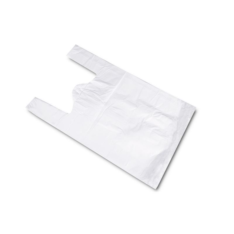Reklamówki HDPE 25x45 białe 14my 120szt