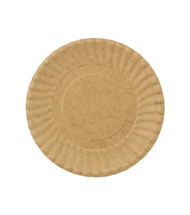 Talerz papierowy 15cm kraft 100szt