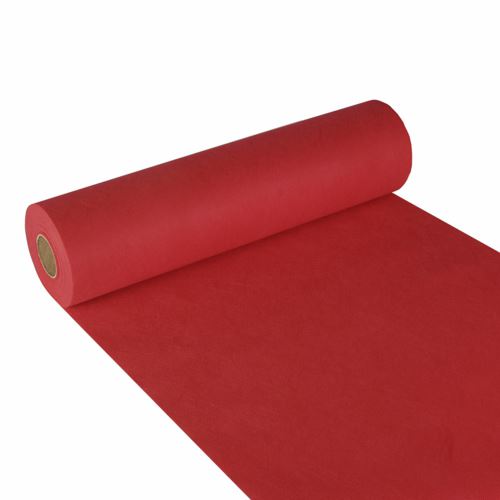 Obrus bieżnik 40x24 bordowy