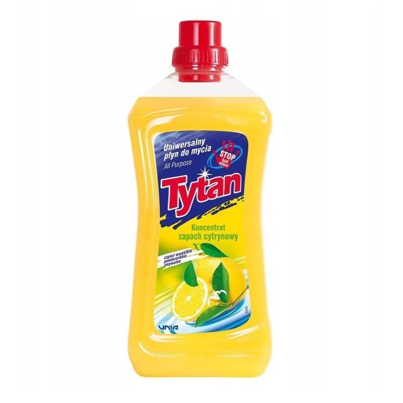 Uniwersalny płyn do mycia 1L Tytan cytryna