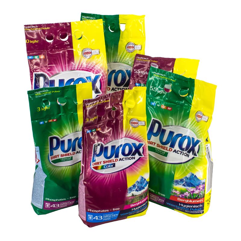 Proszek do prania Purox Universal 10kg worek