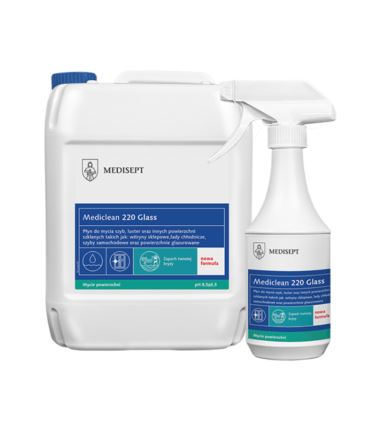 Płyn do mycia szyb 5L MC220 Mediclean