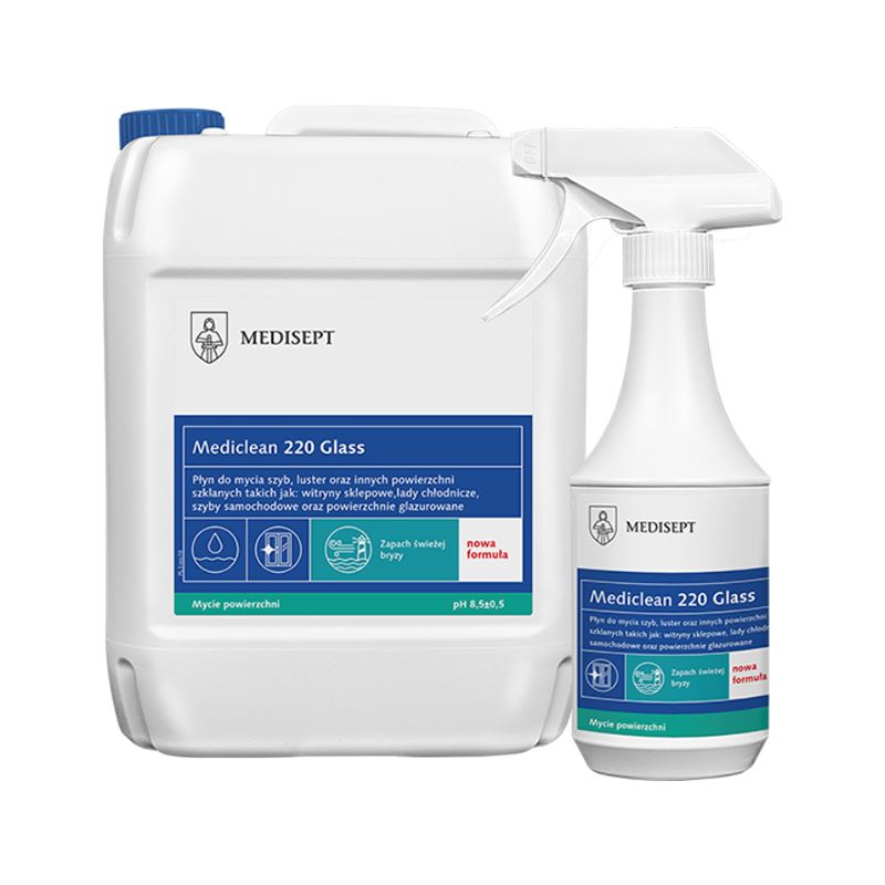 Płyn do mycia szyb 5L MC220 Mediclean
