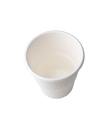 Kubek trzcina cukrowa biały 200ml 80mm biały 25szt