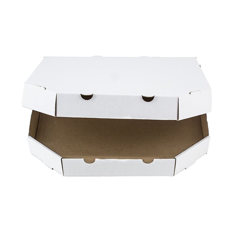 Karton na pizzę 28x28cm biało/szary boki kwadrat 100szt