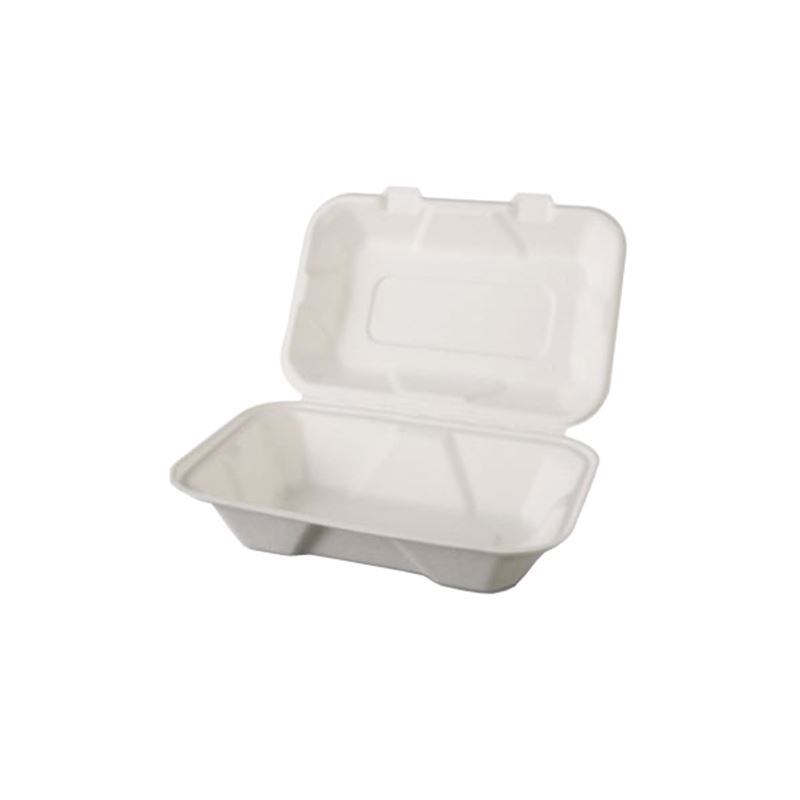 Menu box pojemnik 1/2 pół obiad z trzciny cukrowej 230x155x65 50szt