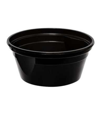 Miska PP 460ml czarna Easy Handle 50szt.