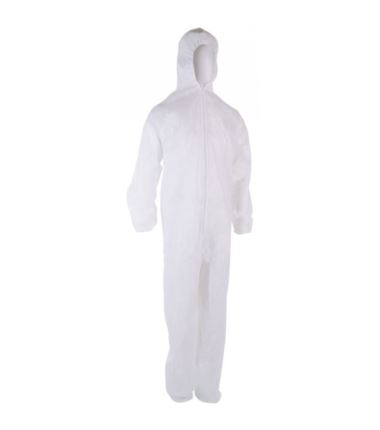 Kombinezon włókninowy ochronny biały XL 2szt