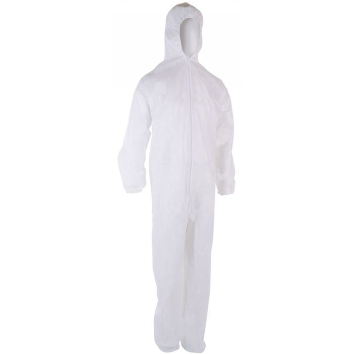 Kombinezon włókninowy ochronny biały XL 2szt