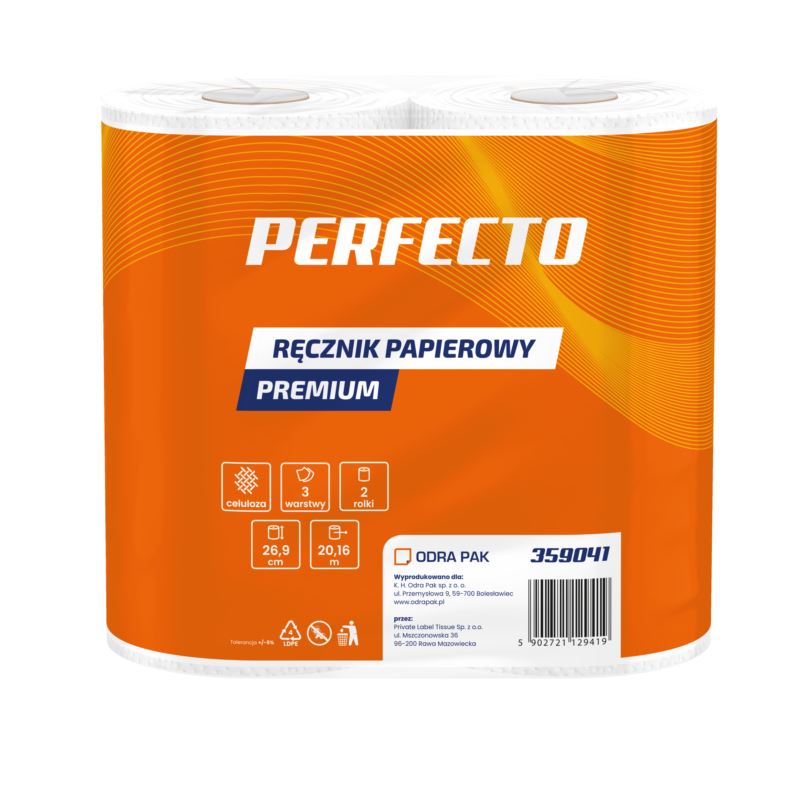 Ręcznik kuchenny na rolce Premium 2szt Perfecto