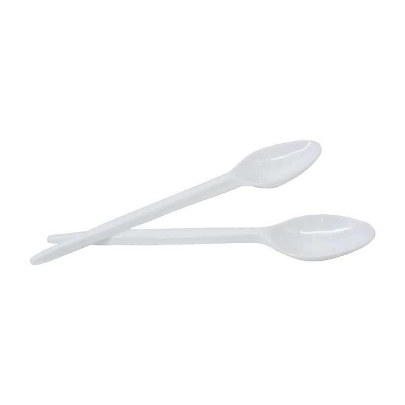 Łyżeczka plastikowa biała 12,5 cm 100szt