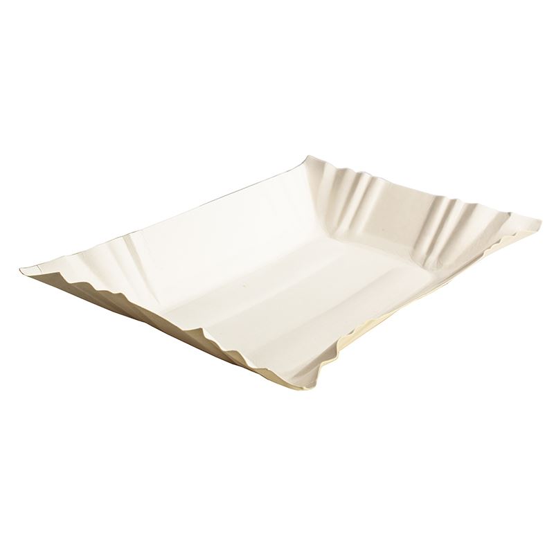 Tacka papierowa prostokątna biała 14x20cm 500szt