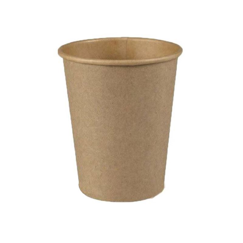 Kubek papierowy 400ml 90mm brązowy kraft 50szt
