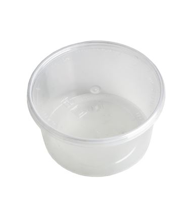 Przykrywka PP do pojemników fi125 PRE125CV8C 50szt