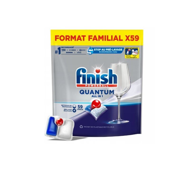 Kapsułki do zmywarek 60szt Finish Quantum