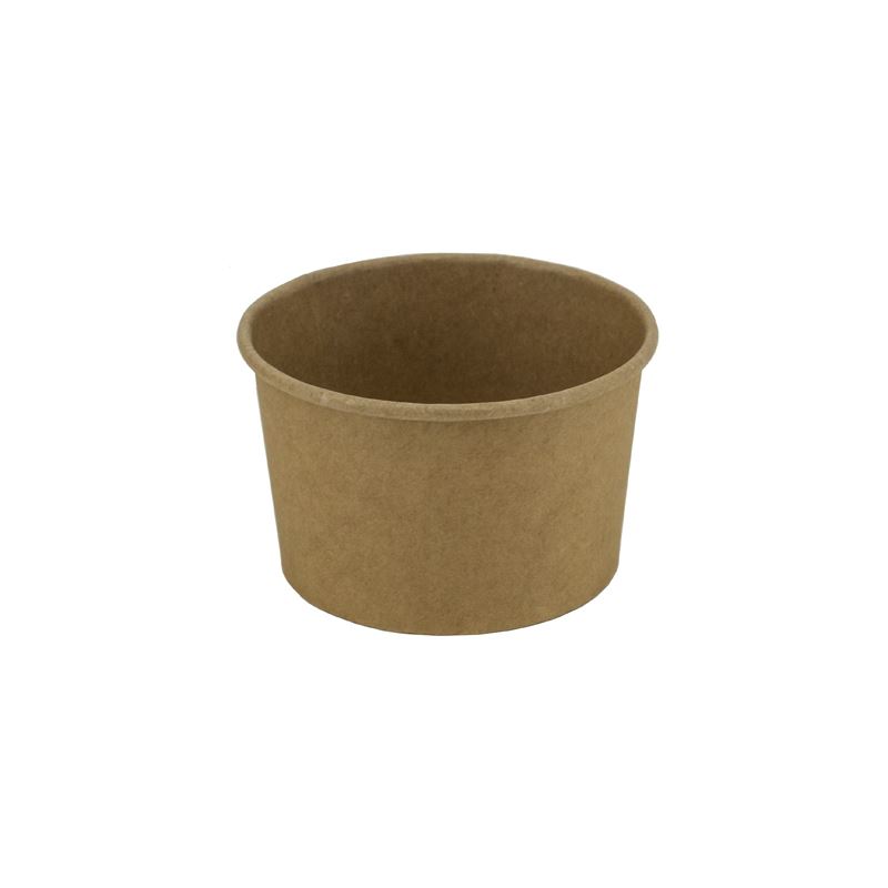 Miseczka papierowa na lody 130ml Kraft 25szt