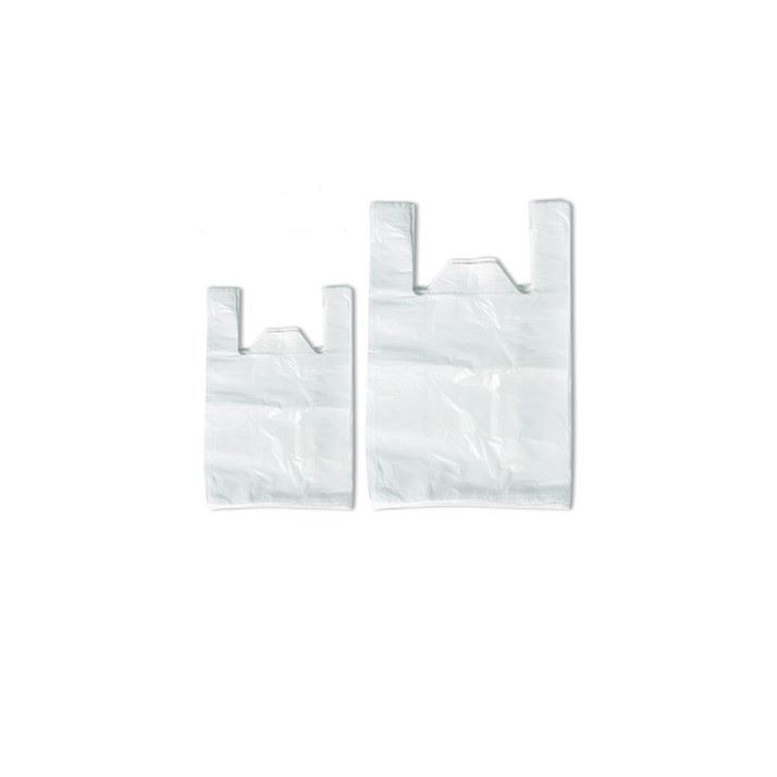 Reklamówki HDPE 25x45 białe 10my 100szt