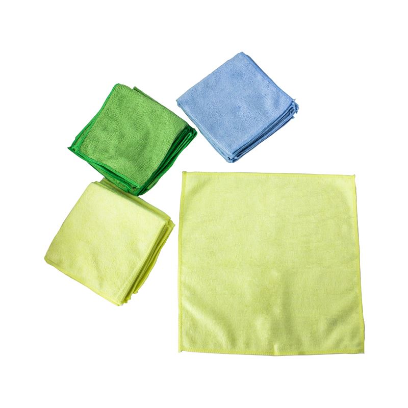 Ścierka z mikrofibry 30x30 cm 20szt zielona