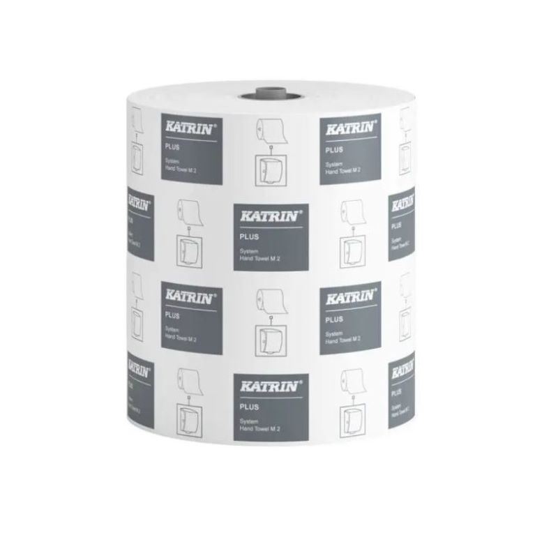 Ręcznik biały 2-warstwowy fi19 cm KATRIN 6szt