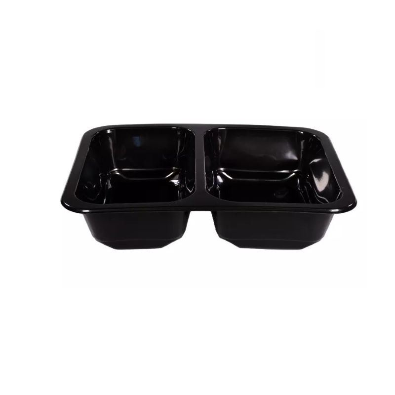 Pojemnik do zgrzewu czarny 227/178/50 2dz 400szt