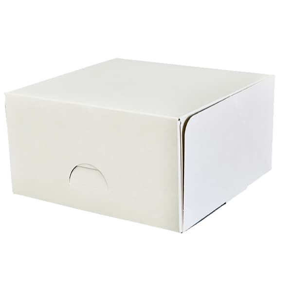 Pudełko cukiernicze 130x130x70mm białe 20szt