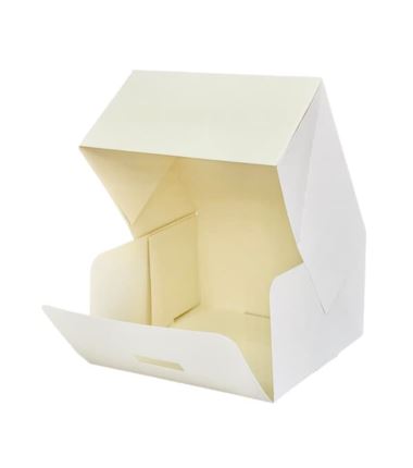 Pudełko cukiernicze 130x130x70mm białe 20szt